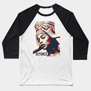 Beyonc Pop Art Fan Baseball T-Shirt